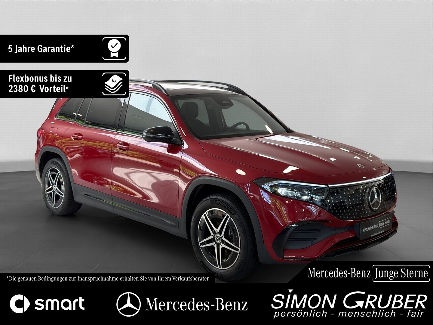 Fahrzeugabbildung Mercedes-Benz EQB 300 4M AMG Panorama HUD Distronic 7Sitze