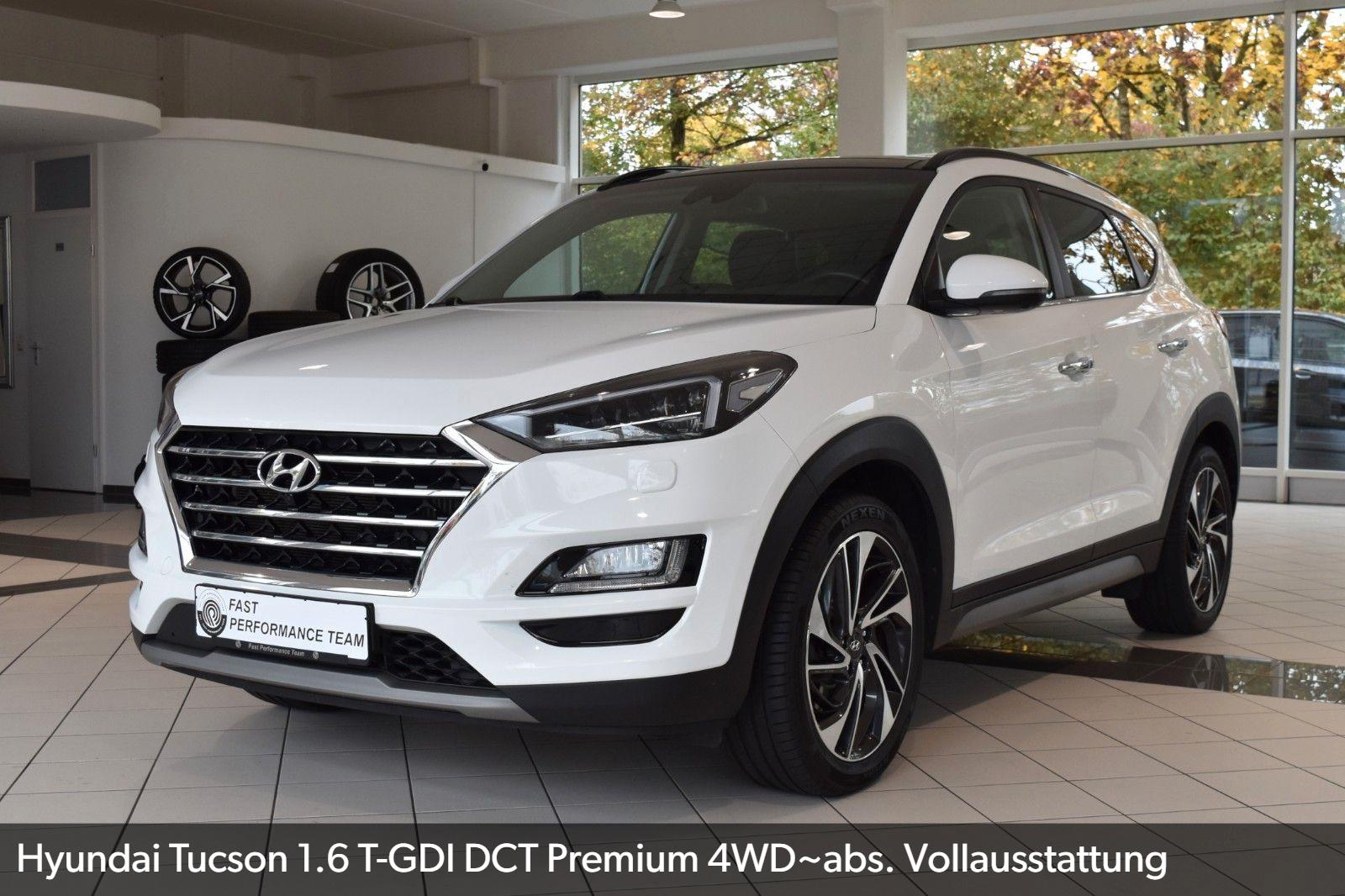 Hyundai Tucson 1.6 T-GDI DCT Premium 4WD~Vollausst.~1.Hd