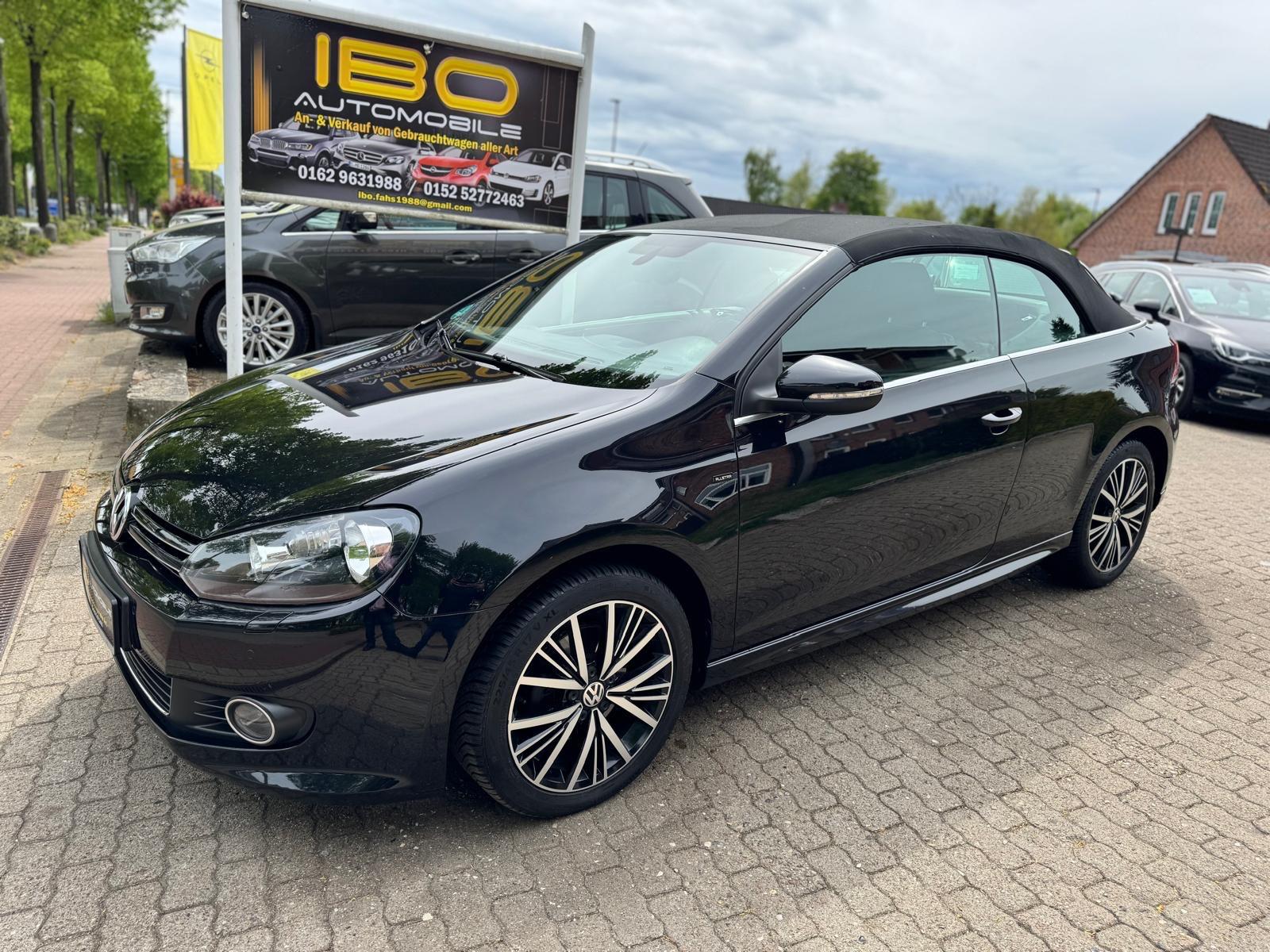 Volkswagen Golf VI Cabriolet Allstar +Navi+Sitzh+Kamera+