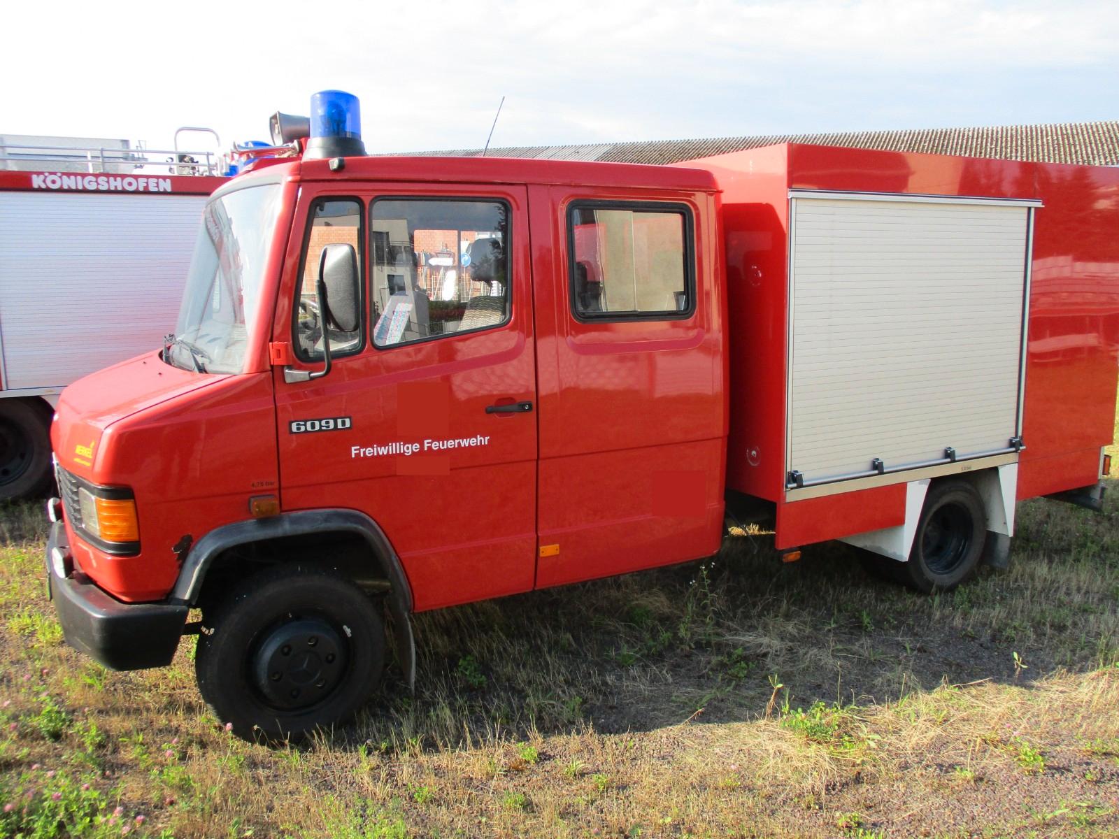 Mercedes-Benz 609 D VARIO Aufbau Bj.2007 Feuerwehr kein 4x4