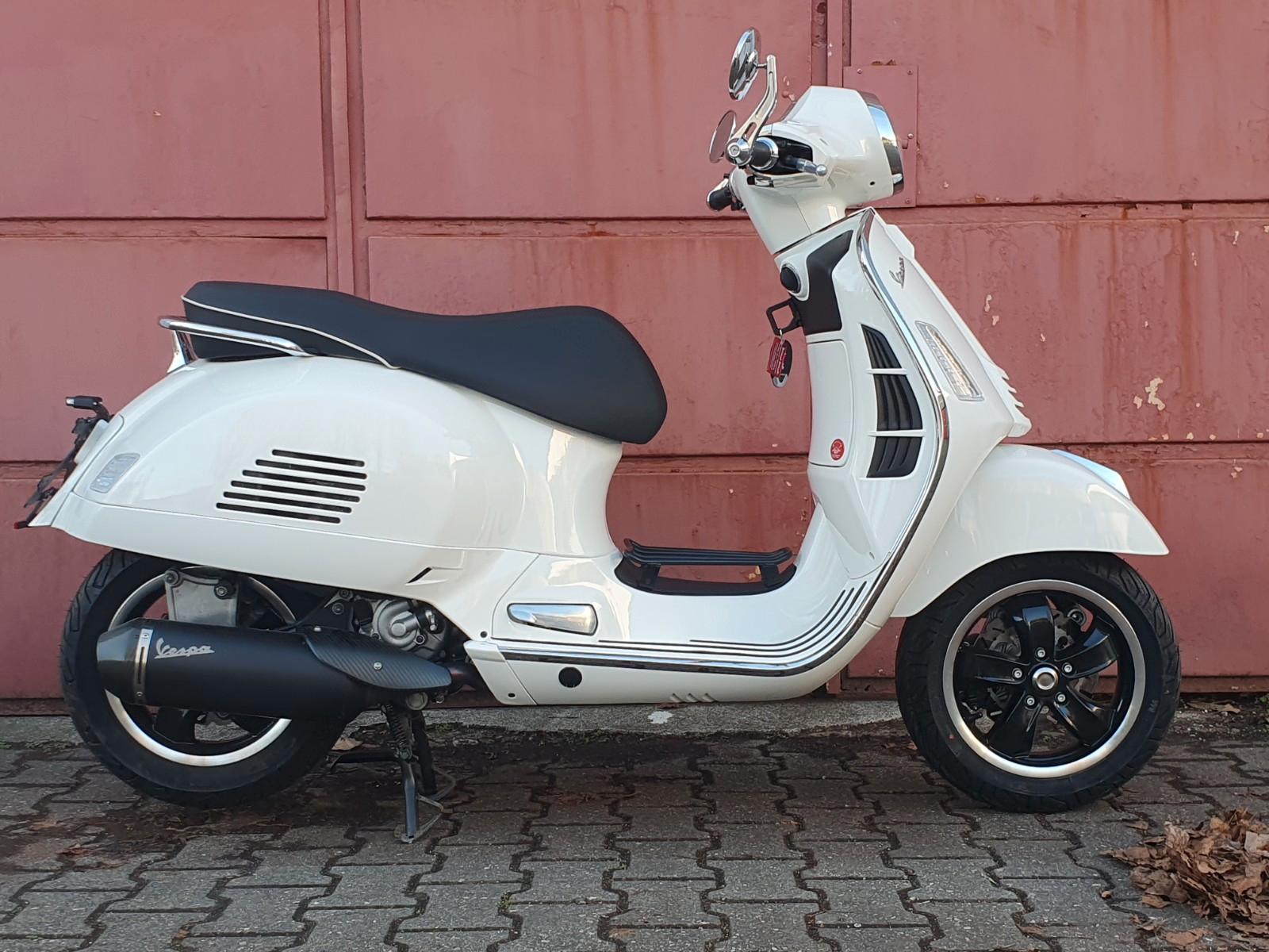 Vespa GTS 300 Super E5 Vespa Sportauspuff!