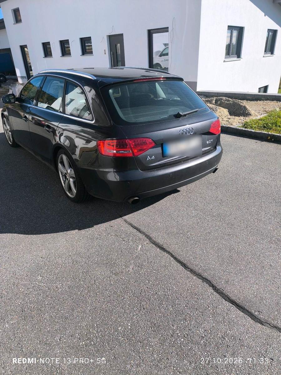 Audi A4 2009 — engine 188 HP (138kW)