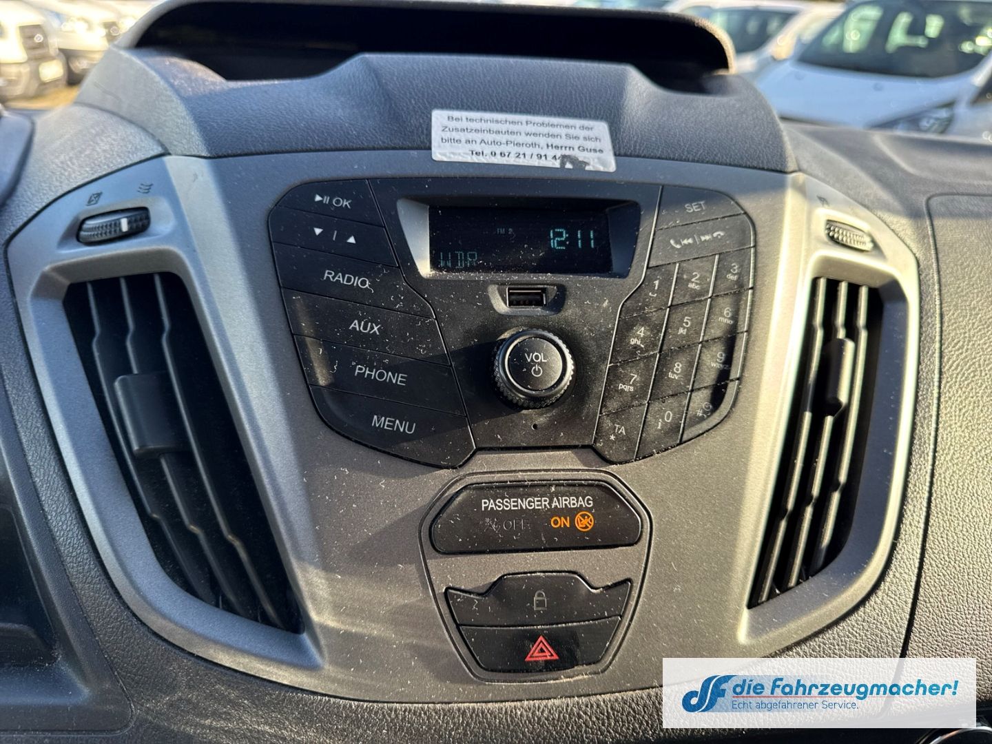 Fahrzeugabbildung Ford Transit Custom Tourneo 300 L1 *2547 *EXPORT