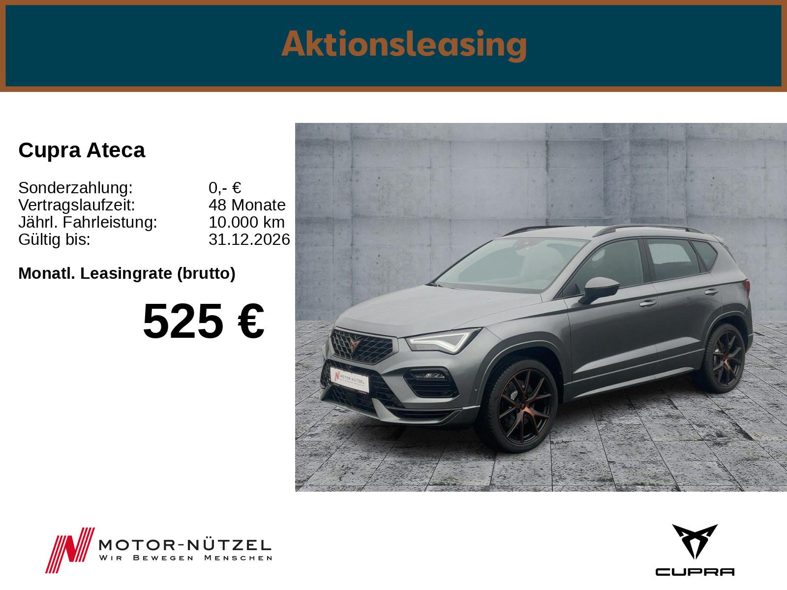 Cupra Ateca 2.0 TSI VZ Allrad 7-Gang DSG