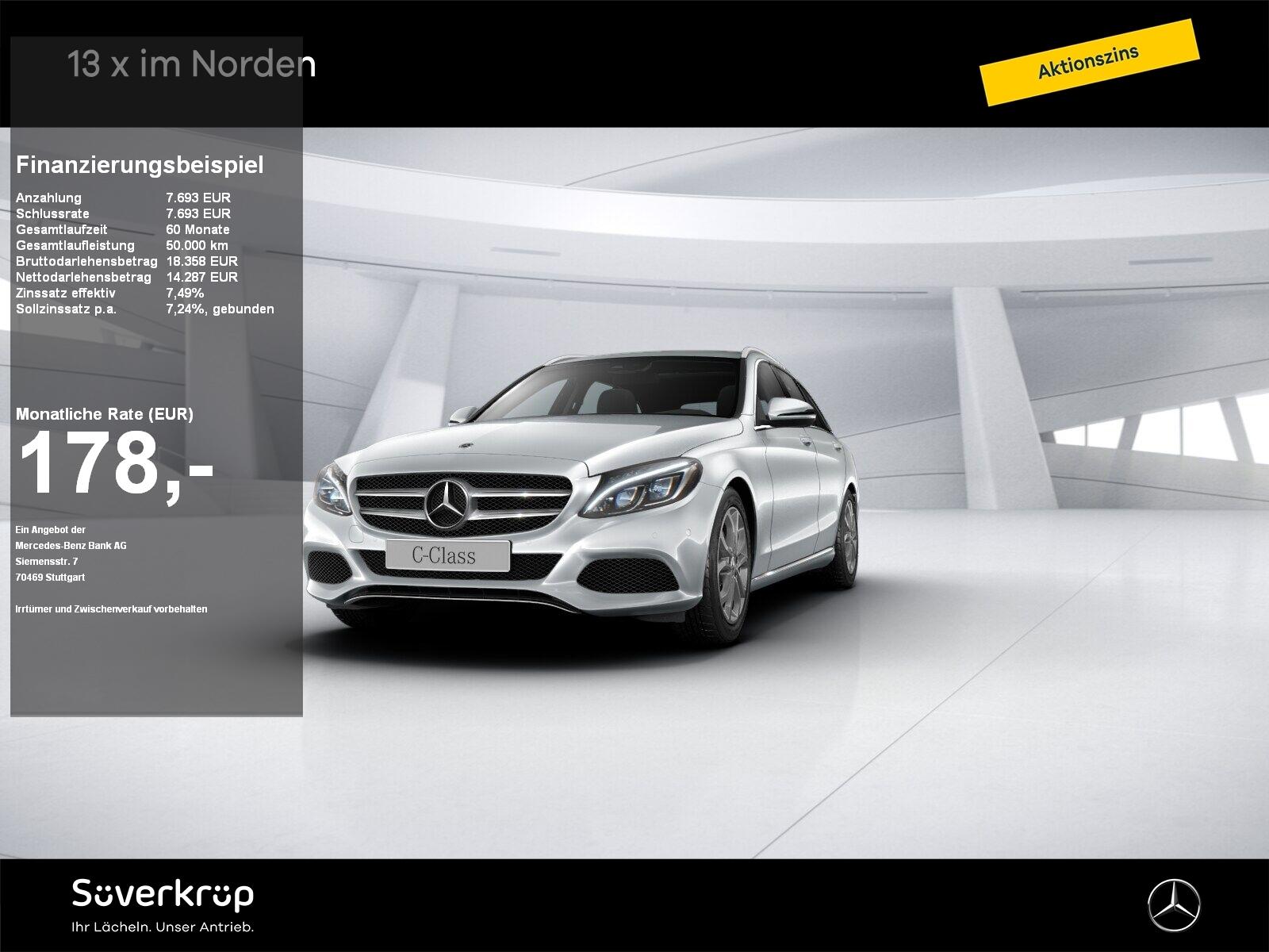 Mercedes-Benz C 200 T AVANTGARDE MULTI SPUR PDC SHZ