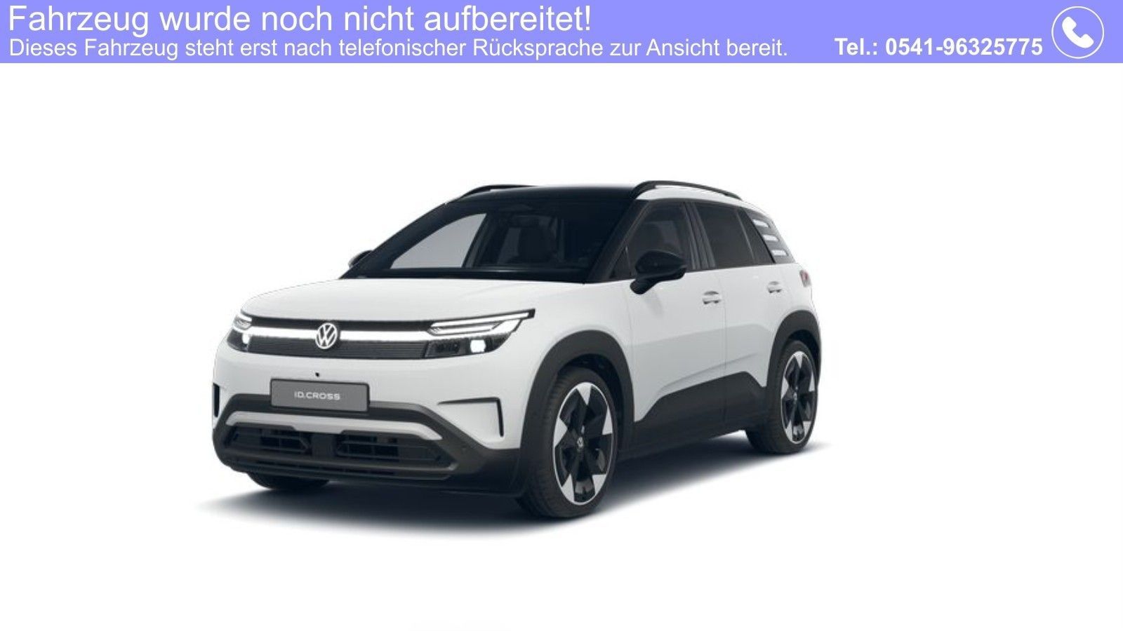 Volkswagen ID. Cross STYLE 52KWH AUTOMATIK (+ACC-RADAR) LED