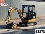 CAT 301.7D Gummikette / 2 Löffel / Schwenkschaufel - CAT D3