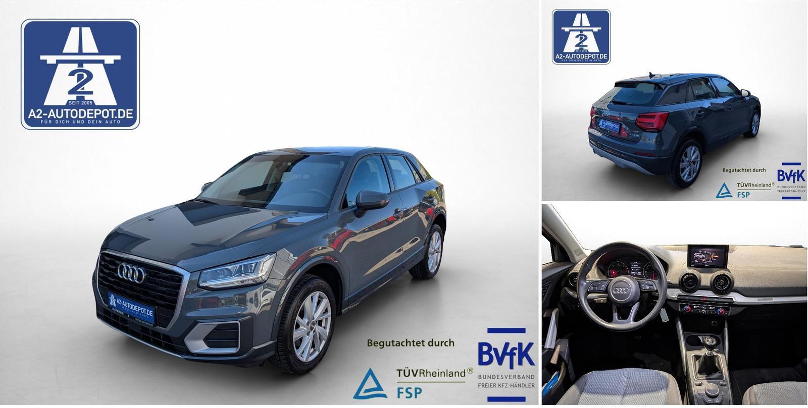Audi Q2 1.6 TDI design ACAUT SHZ NAV LED 17" SHG 2HD