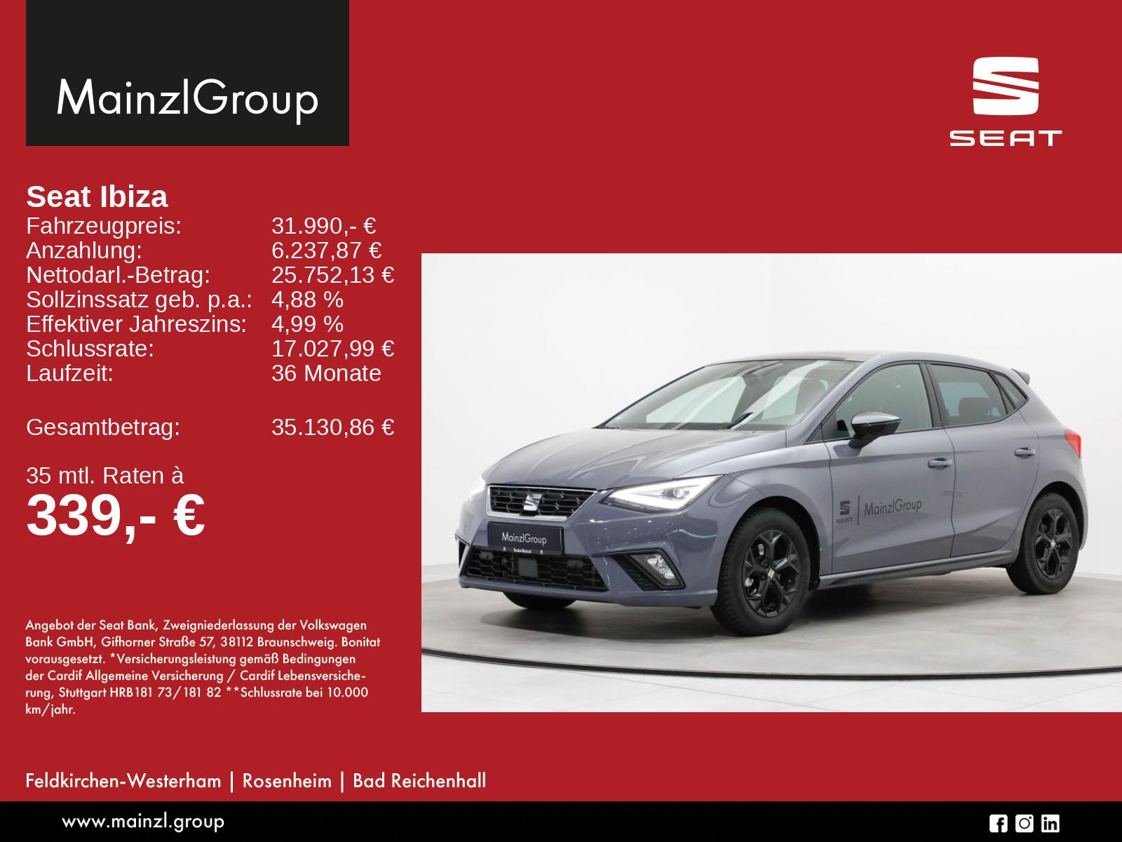 Seat Ibiza FR Black Edition 1.5 TSI 110 kW (150 PS) 7