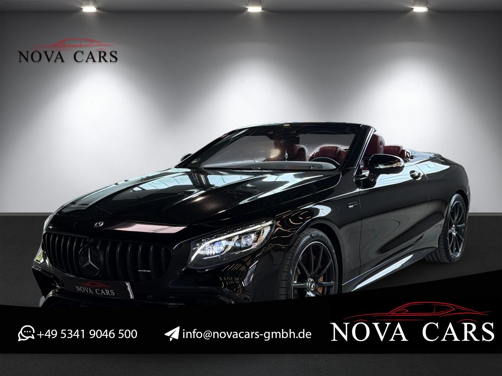 MERCEDES-BENZ Cabriolet*Leder/Dach-WeinRot*Hud*Keramik*Nacht*3