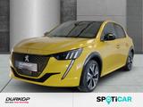Peugeot e-208 GT Panoramadach Sitzhzg. Navi LED ACC Klim - mit Elektro-Antrieb: Gelb, Alcantara