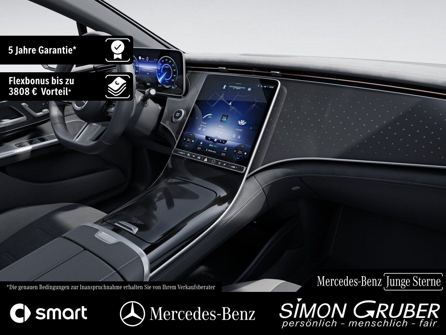 Fahrzeugabbildung Mercedes-Benz EQE 350 4M AMG Night Pano Burm DigiLight ACC 360