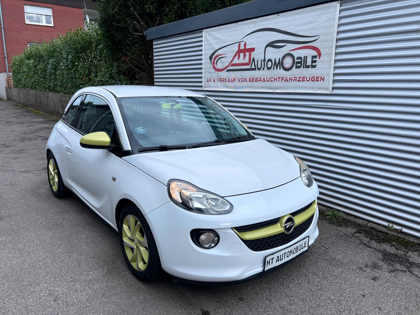 Opel Adam White Green 1.2
