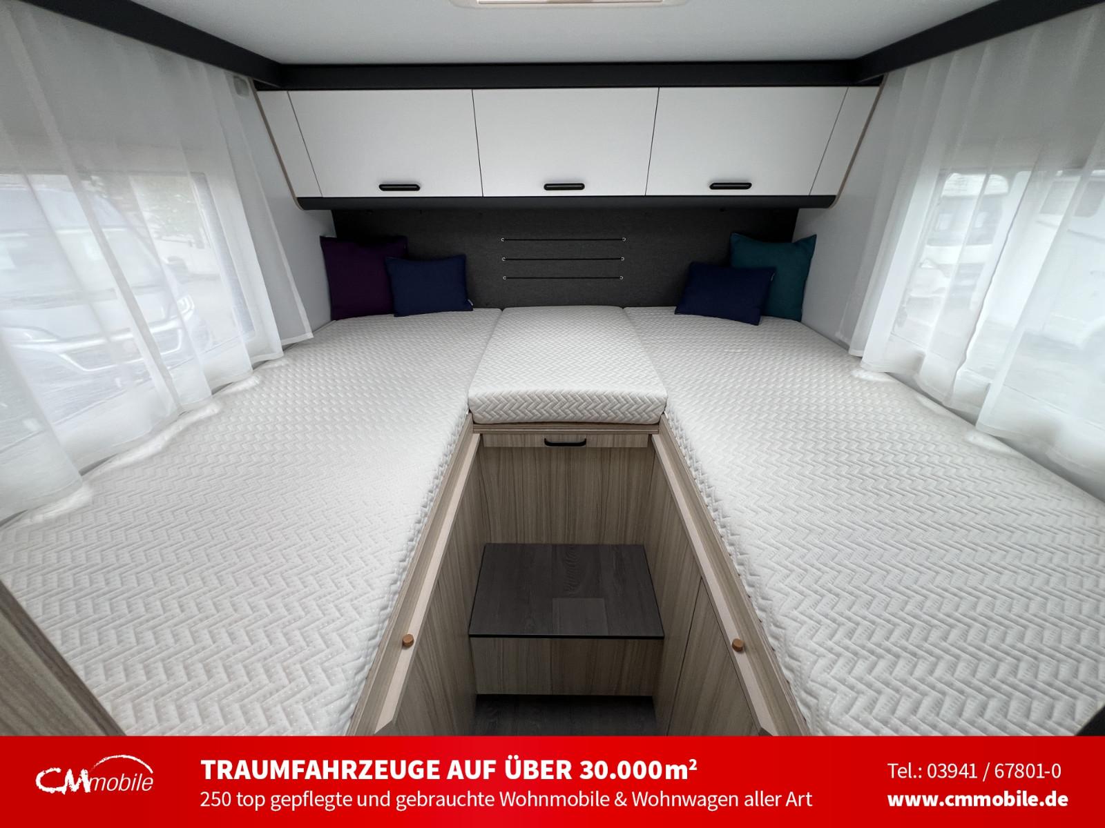 Sun Living S 75 SL - Automatik - Hub&Einzelbetten -