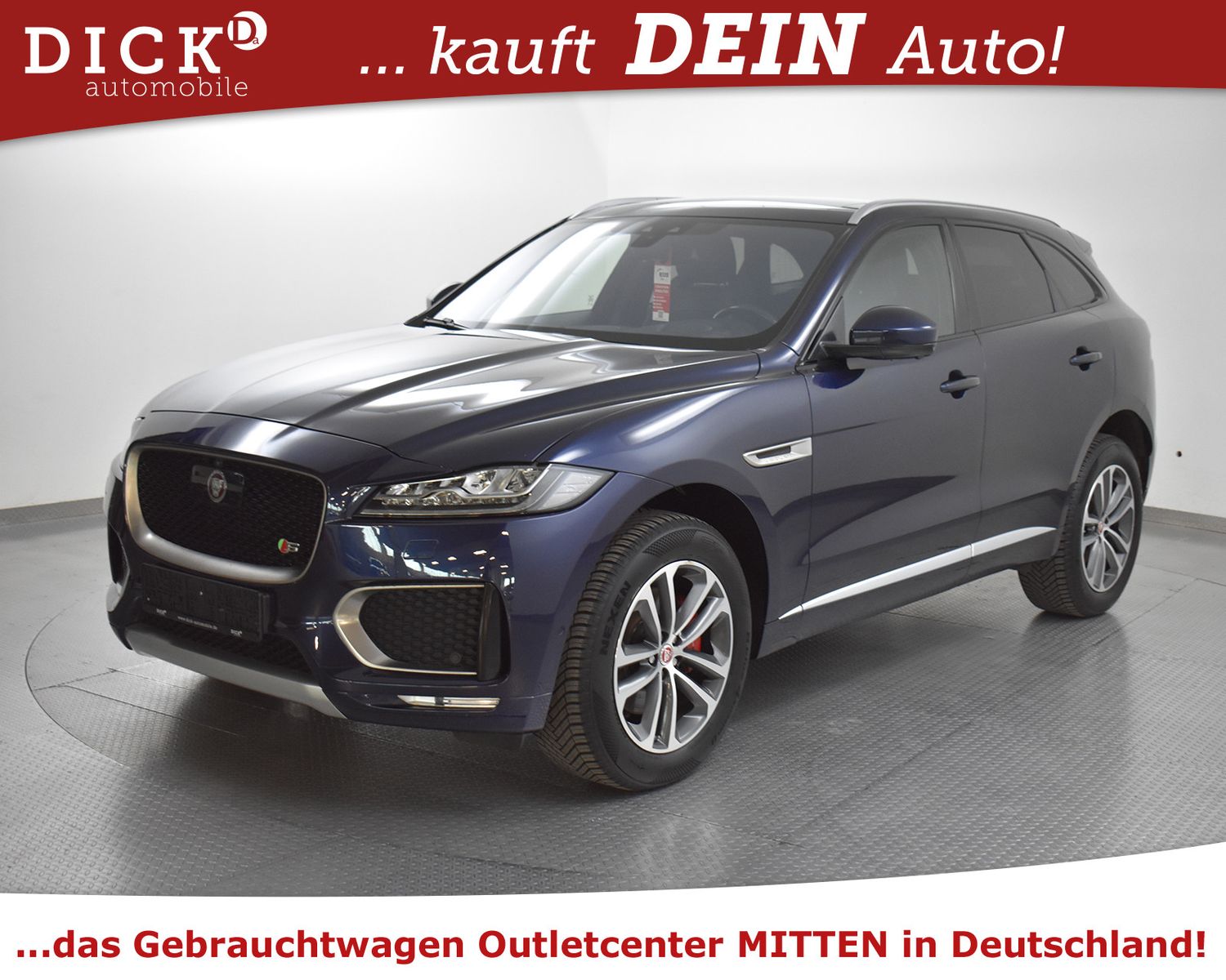 JAGUAR F-Pace 3.0d First Editi AWD PANO+STDHZ+MEMO+VOLL - Image 4