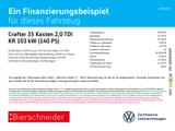 Volkswagen Crafter 35 Kasten 2,0 TDI KR Normaldach Kamera - Trucks in München
