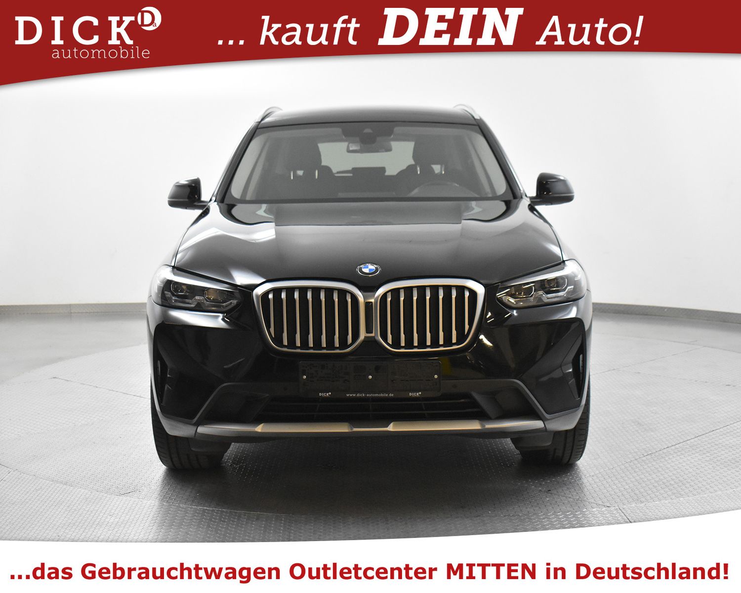 BMW X3 xDr 20d Aut Sport LEDER+PROF+AHK+KAM+SHZ+M19" - Image 3