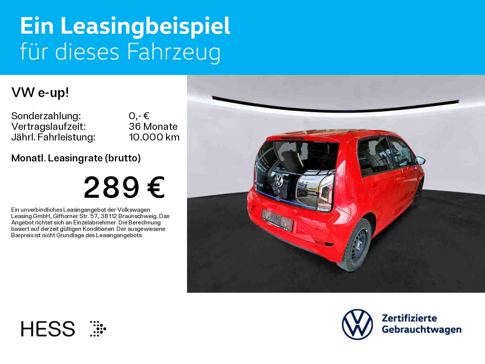 Volkswagen e-up! move up! UNITED*NAVI*KLIMA*SHZ*LM imagem 3