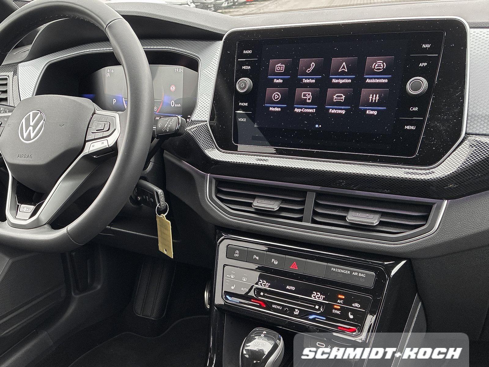Volkswagen T-Cross 1.0 TSI DSG Goal AHK ACC NAVI PDC DAB, миниатюра 8