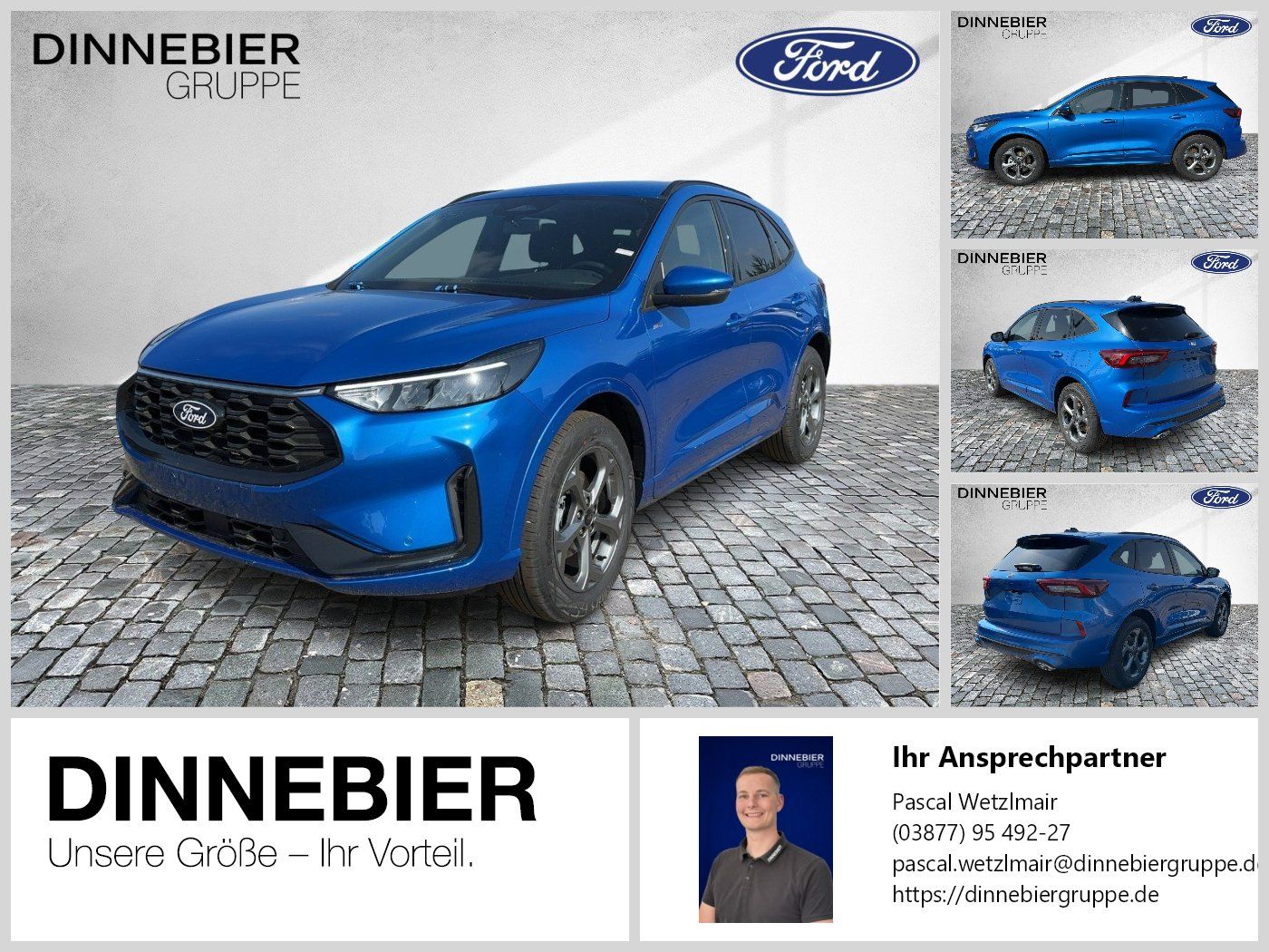 Ford KUGA ST-Line 1.5EB ACC*CAM*LED*NAVI*4xSHZ*AHK*PD