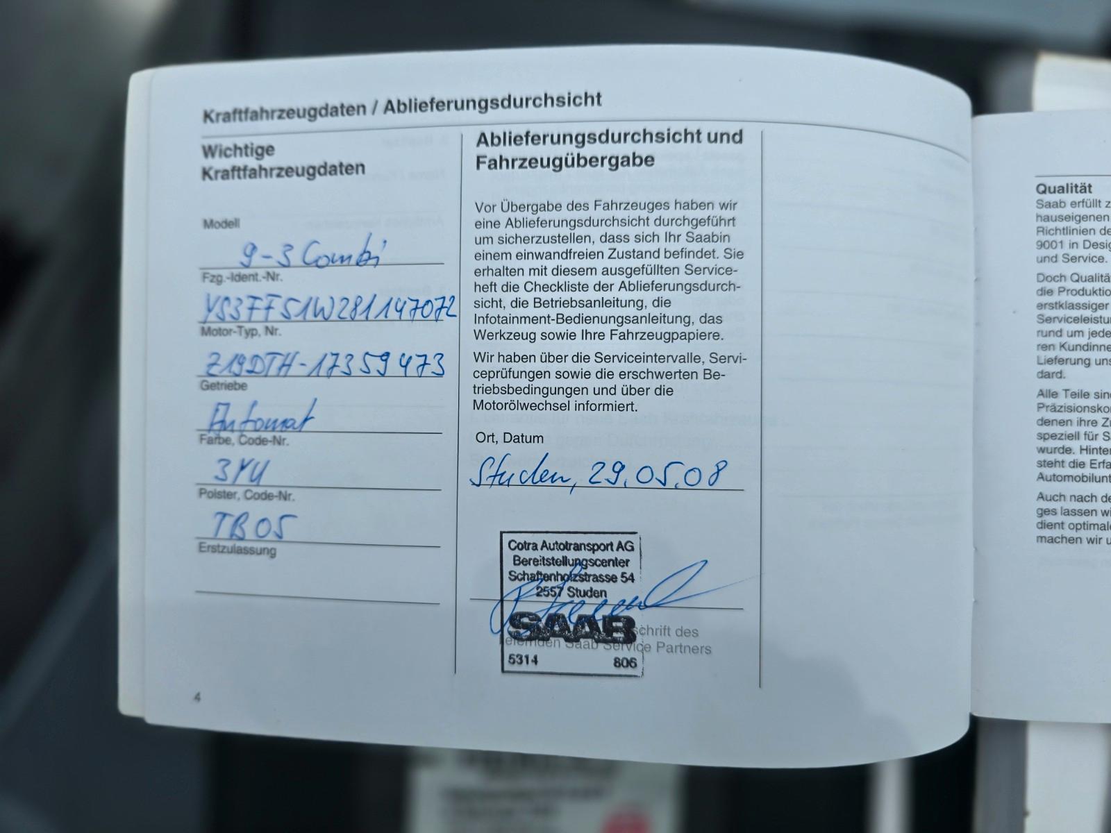 Saab 9-3 2008 — photo 18