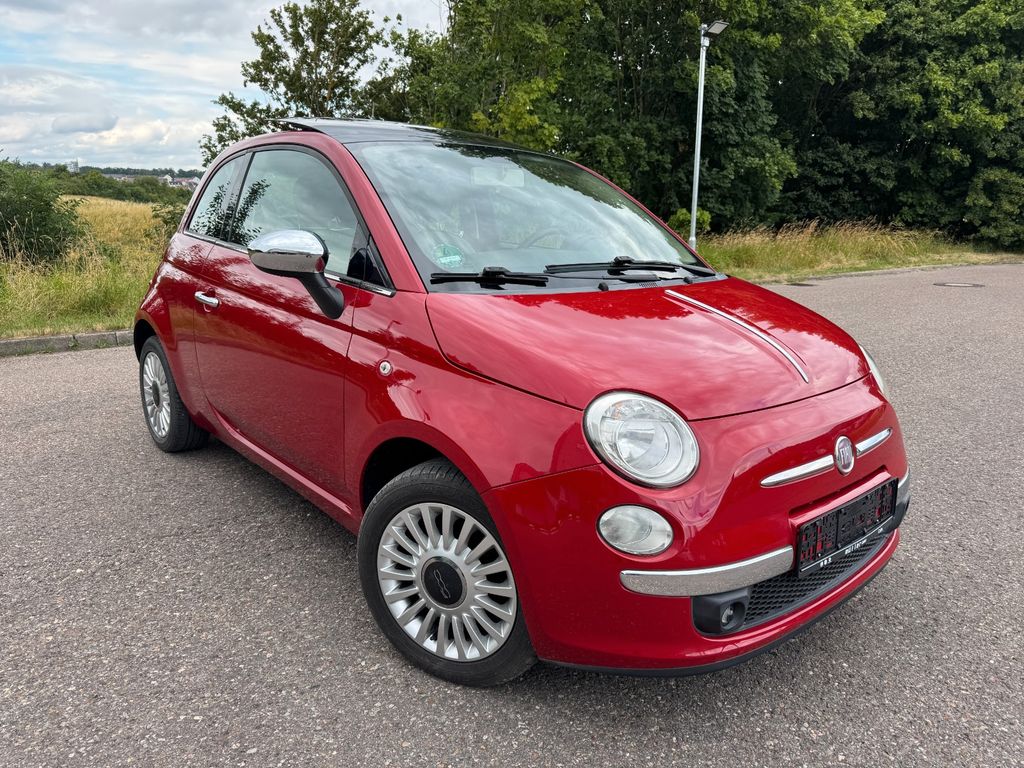 Fiat 500 Lounge, Panorama,Klima,1.Hand - 2011