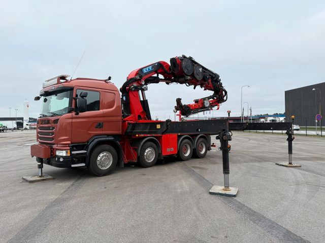 Scania G490 8x4 EFFER L1750 L8S + Fly Jib L6S