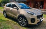 Kia Sportage 2.0 CRDi 185 AWD + AHK + TÜV 03/27 - mit Diesel-Antrieb: Gold, Allradantrieb, Geländewagen, Automatik, 2.0