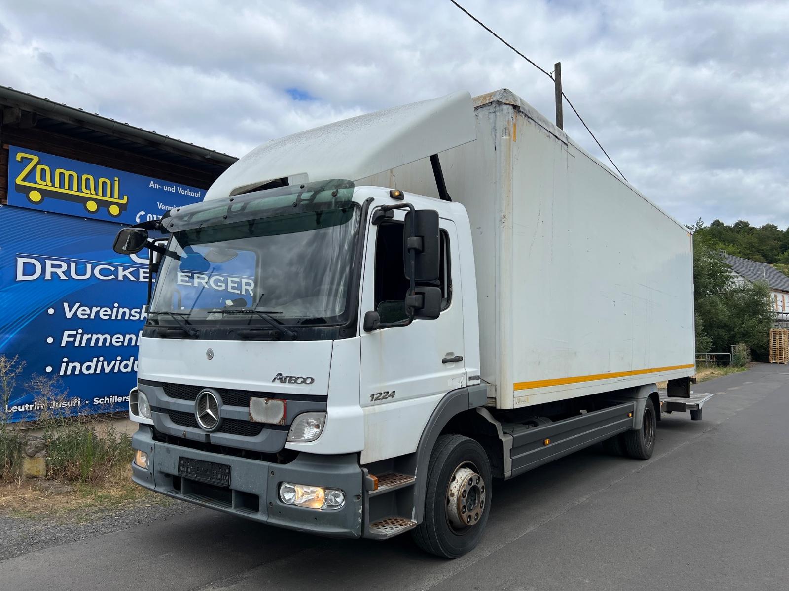 Mercedes-Benz Atego 1224 L/Koffer/LBW/Euro 5/Schalter/Klima/