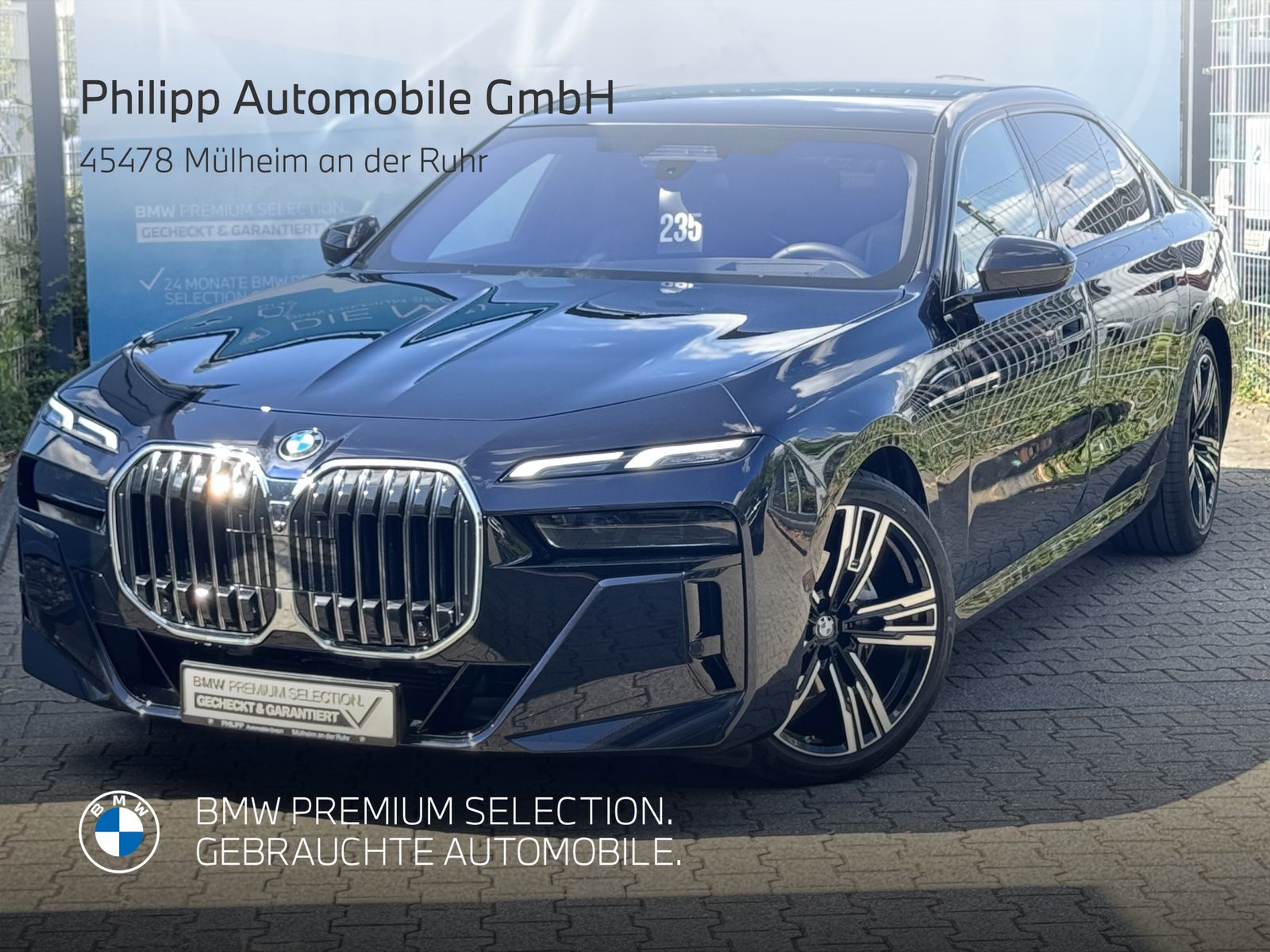BMW 740d xDrive M Sport PanoSky StHzg Autobahnas B&W