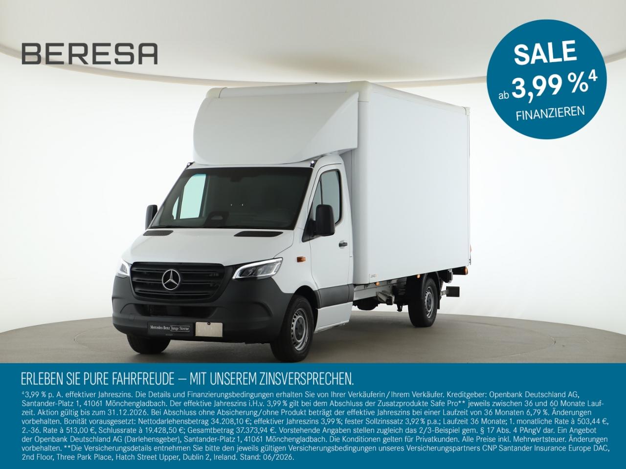 Mercedes-Benz Sprinter 317 CDI Koffer Lang Pro LED Navi LBW