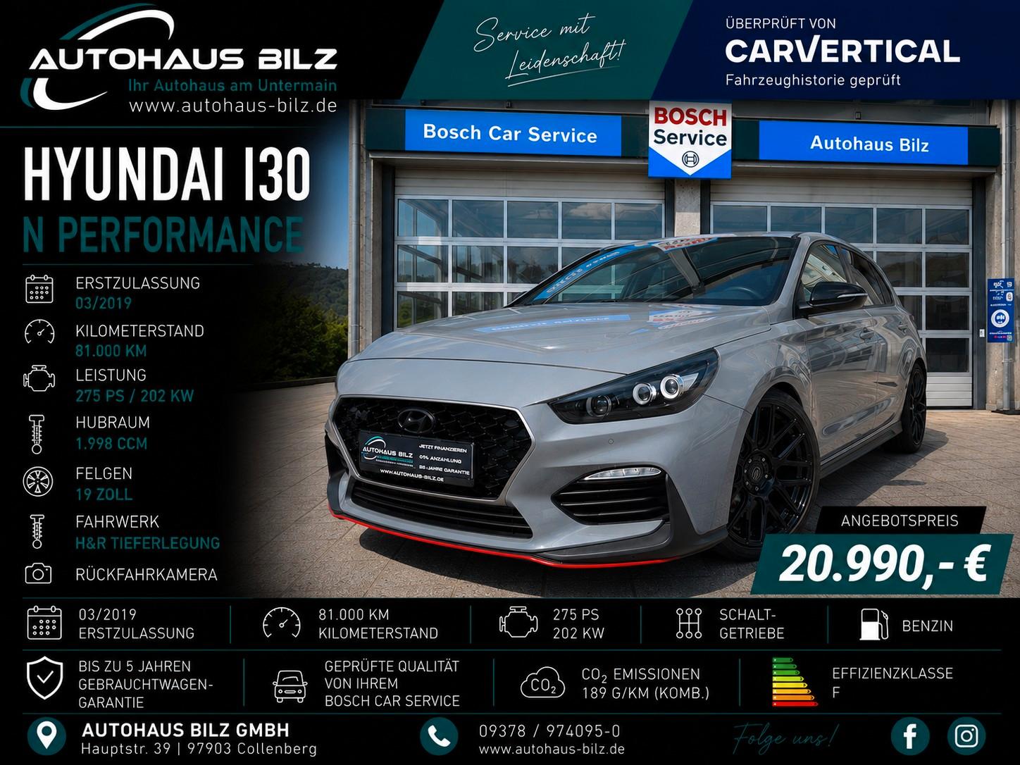Hyundai i30 Fastback N Performance
