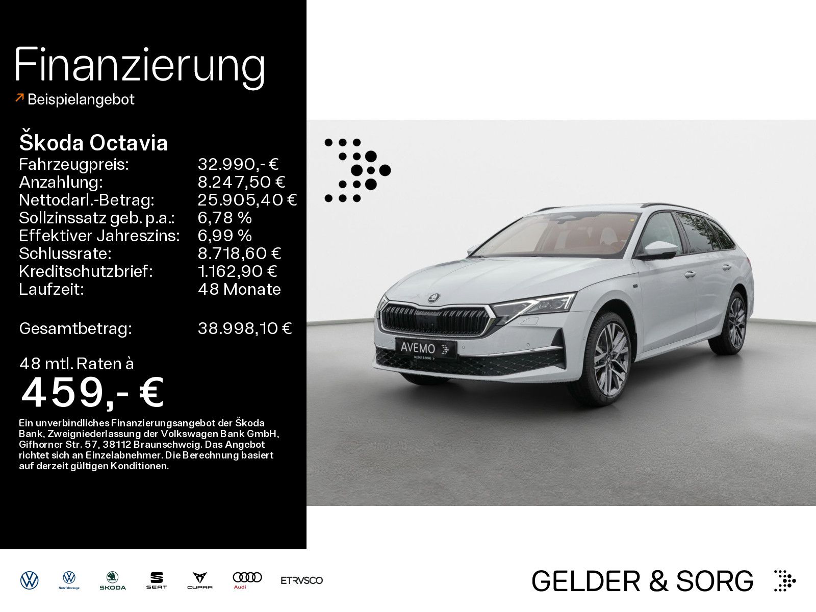 Skoda Octavia Combi Tour 2.0 TDI DSG pACC*AHK*RPA*HUD