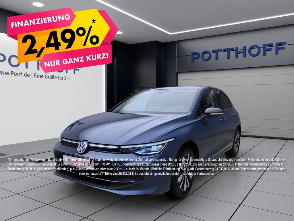 Golf 1.5 TSI GOAL NAVI AHK KLIMA SHZG