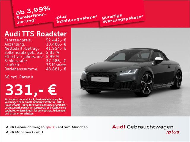 Audi TTS Roadster TFSI S tronic LED/Navi/Virtual/GRA/