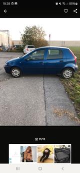 Fiat Punto blau - gebrauchte Fiat Punto aus dem Jahr 2001