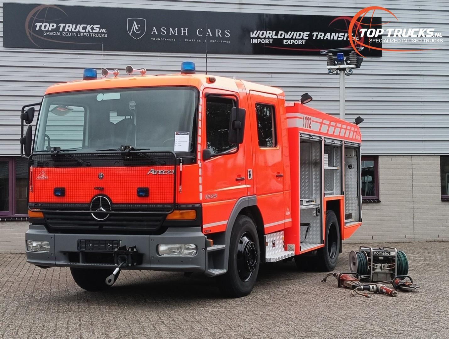 Mercedes-Benz Atego 1225 Rettungswagen, Feuerwehr, Mannschafts