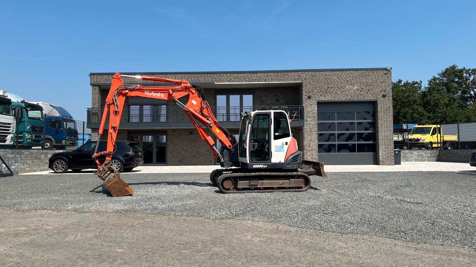 Kubota KX080 KX080-3 Verstellausleger 8700Kg Klima Tilt