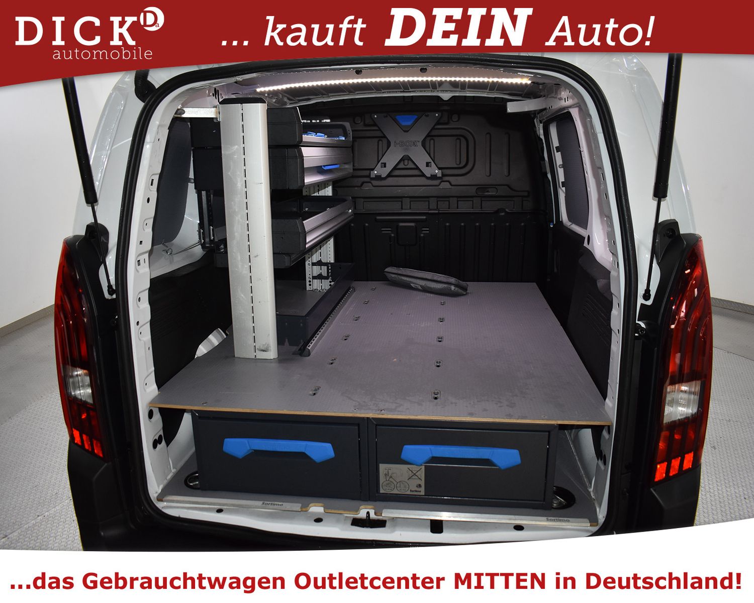 Fahrzeugabbildung Peugeot Partner Premium 1.5d KLIM+SHZ+PDC+TEMP+DAB+REGAL