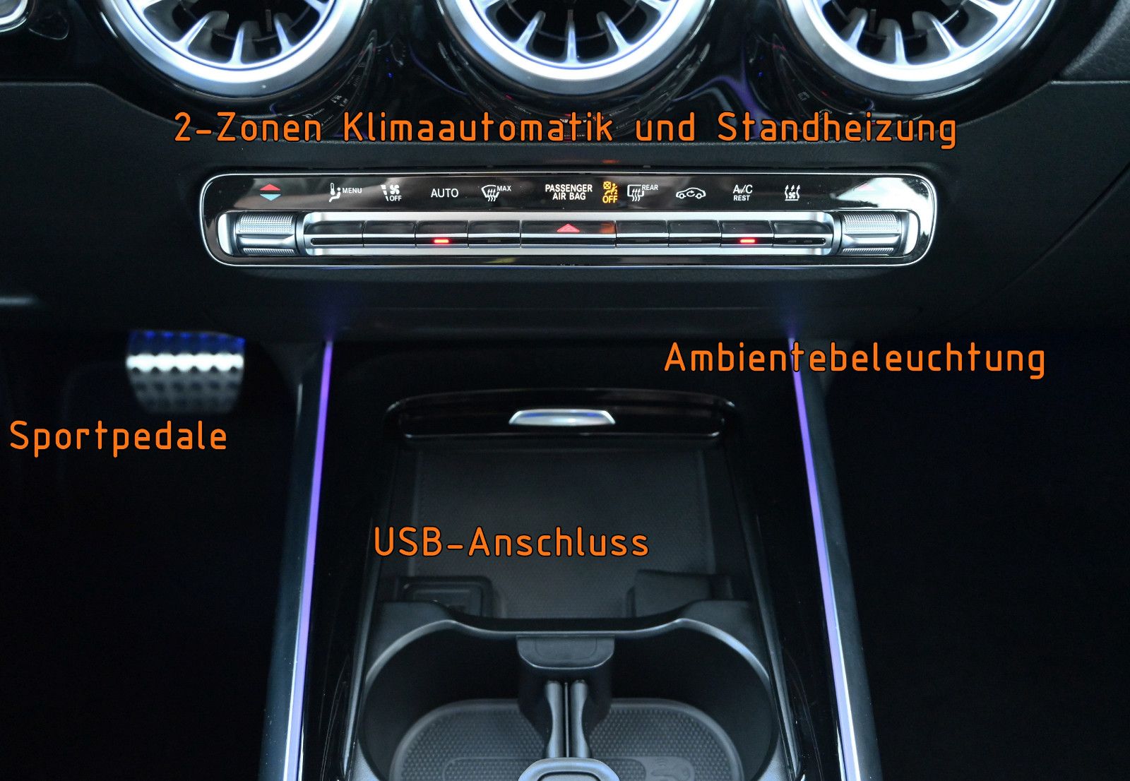 Fahrzeugabbildung Mercedes-Benz GLA 220 d 4M. AMG °ACC°AHK°STHZG°360°8x19-ZOLL°