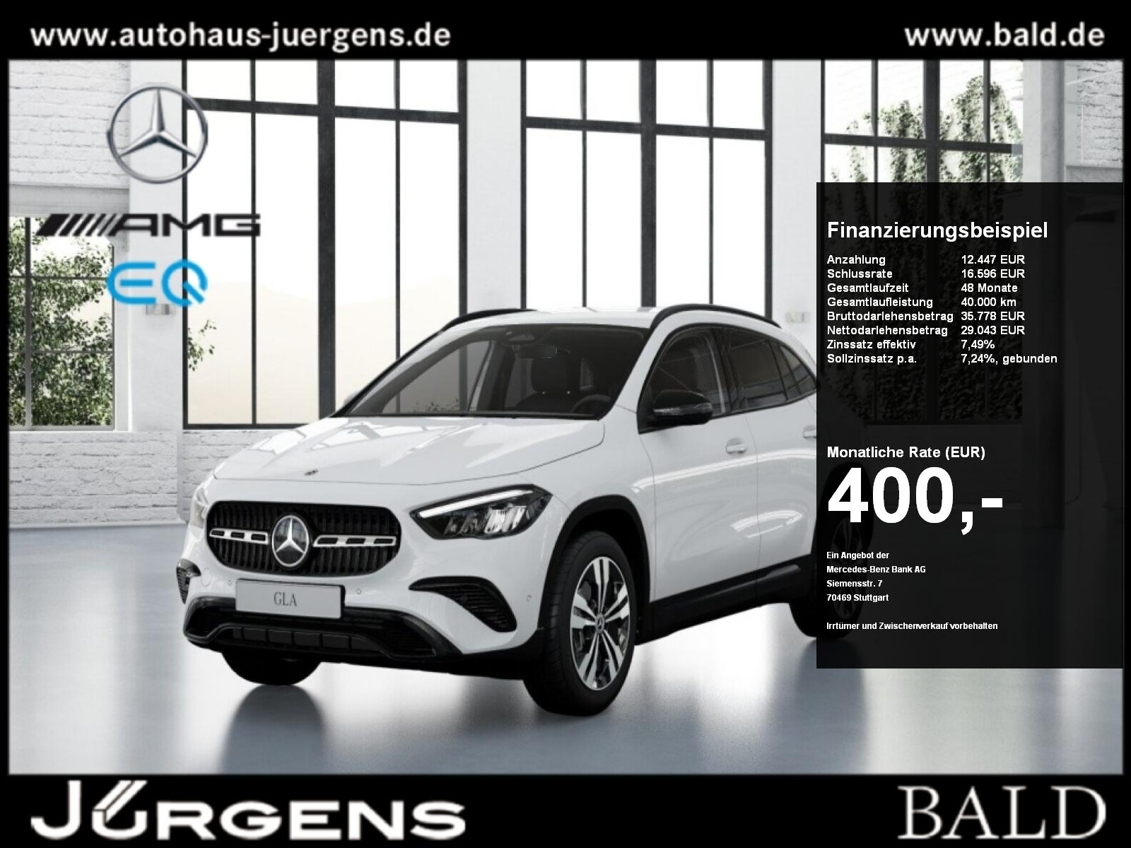 Mercedes-Benz GLA 220 4M Progressive/LED/Cam/AHK/Night/EASY-P