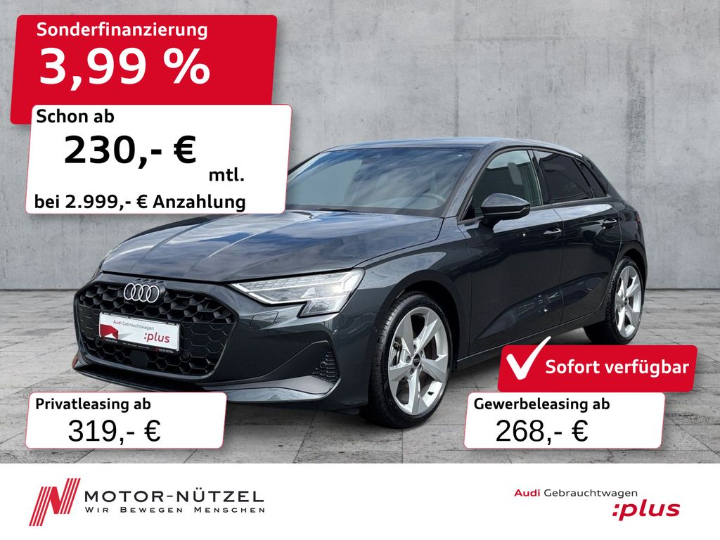 A3 Sportback 30 TDI LED+NAVI+RFK+ACC+AHK+18"LM