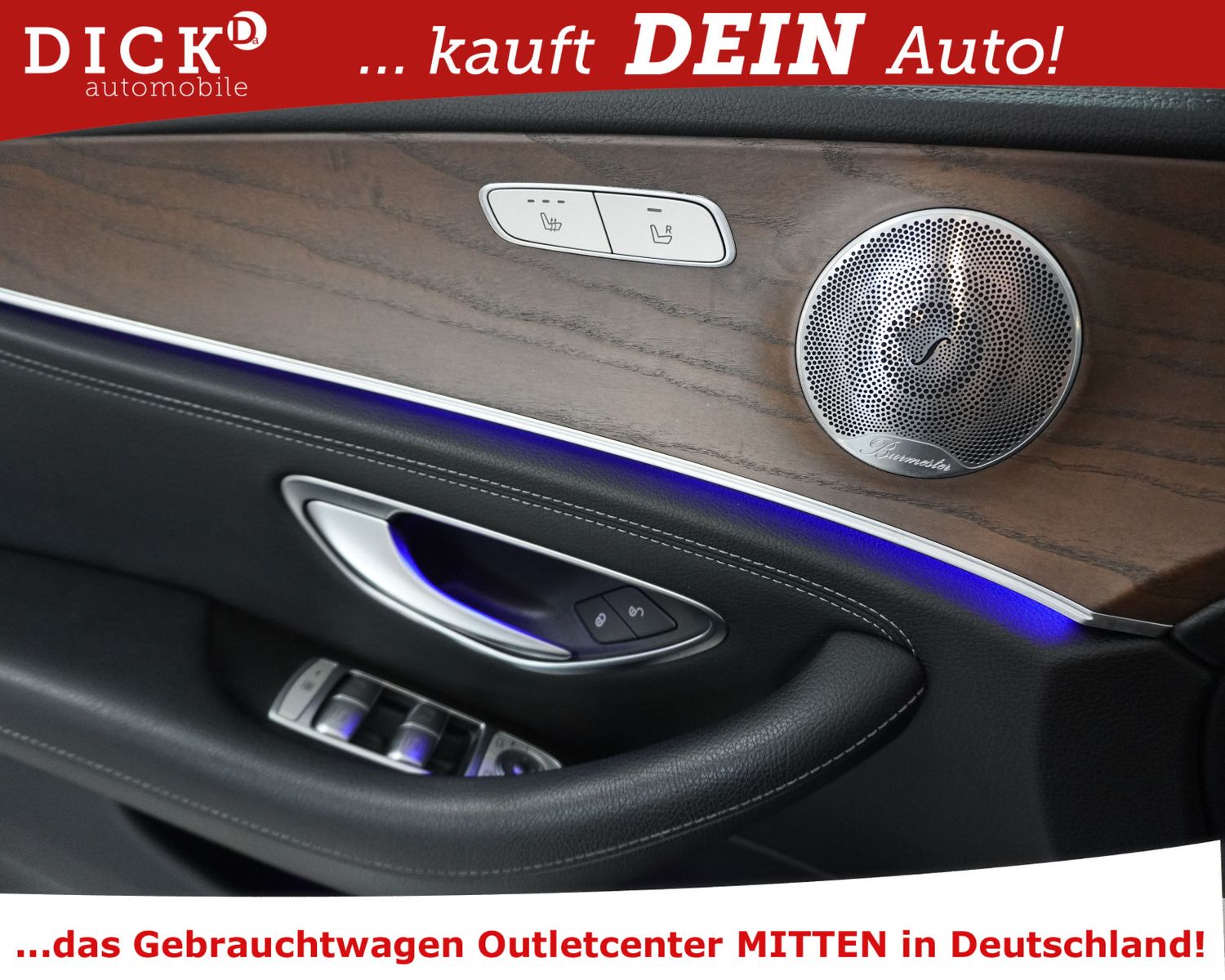 Fahrzeugabbildung Mercedes-Benz E220d 9G 2X AMG Line NIGHT+LUFT+BURMES+KAM+STDHZ