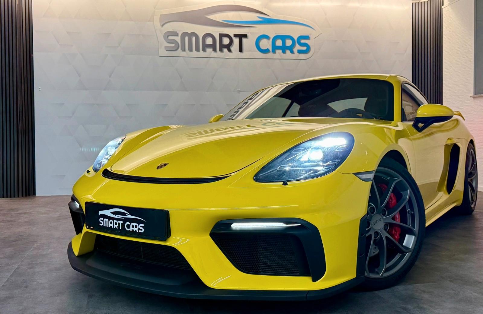 Porsche 718 Cayman GT4*LED*Carbon*Schalensitze*APPROVED*