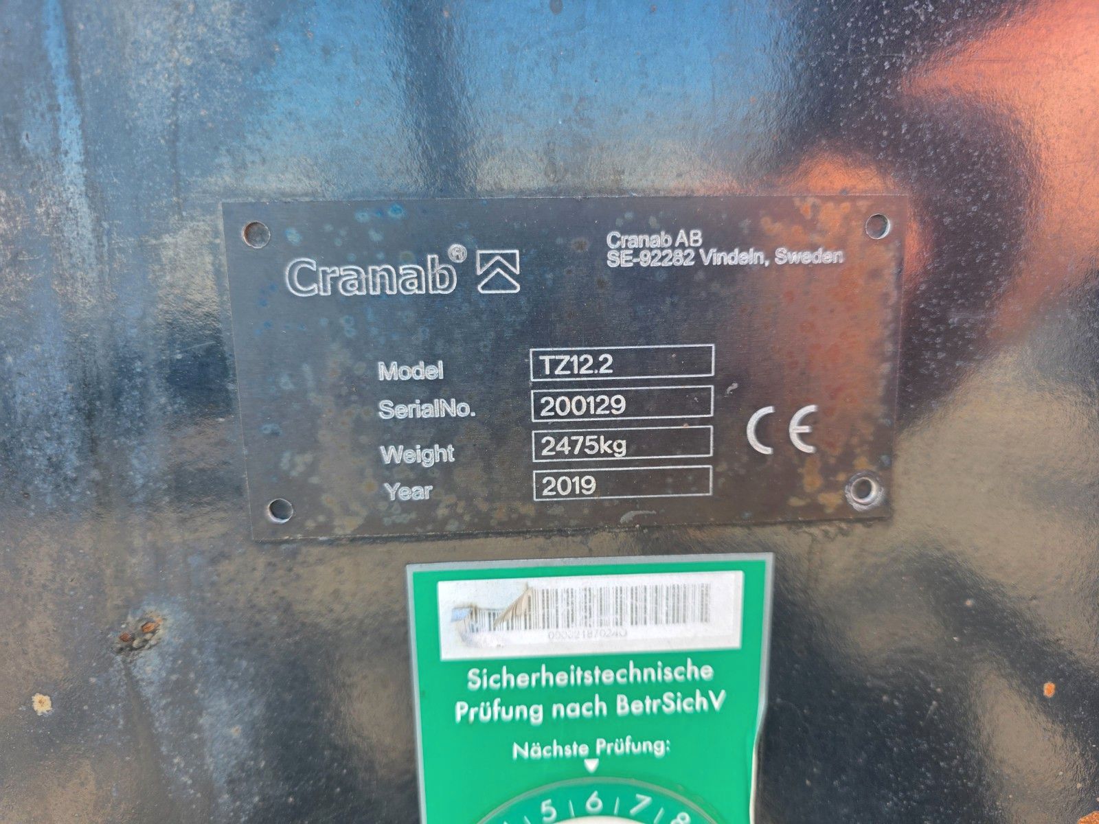 Fahrzeugabbildung Mercedes-Benz Arocs 2651 L 6x4 Cranab TZ12.2 (9,3)
