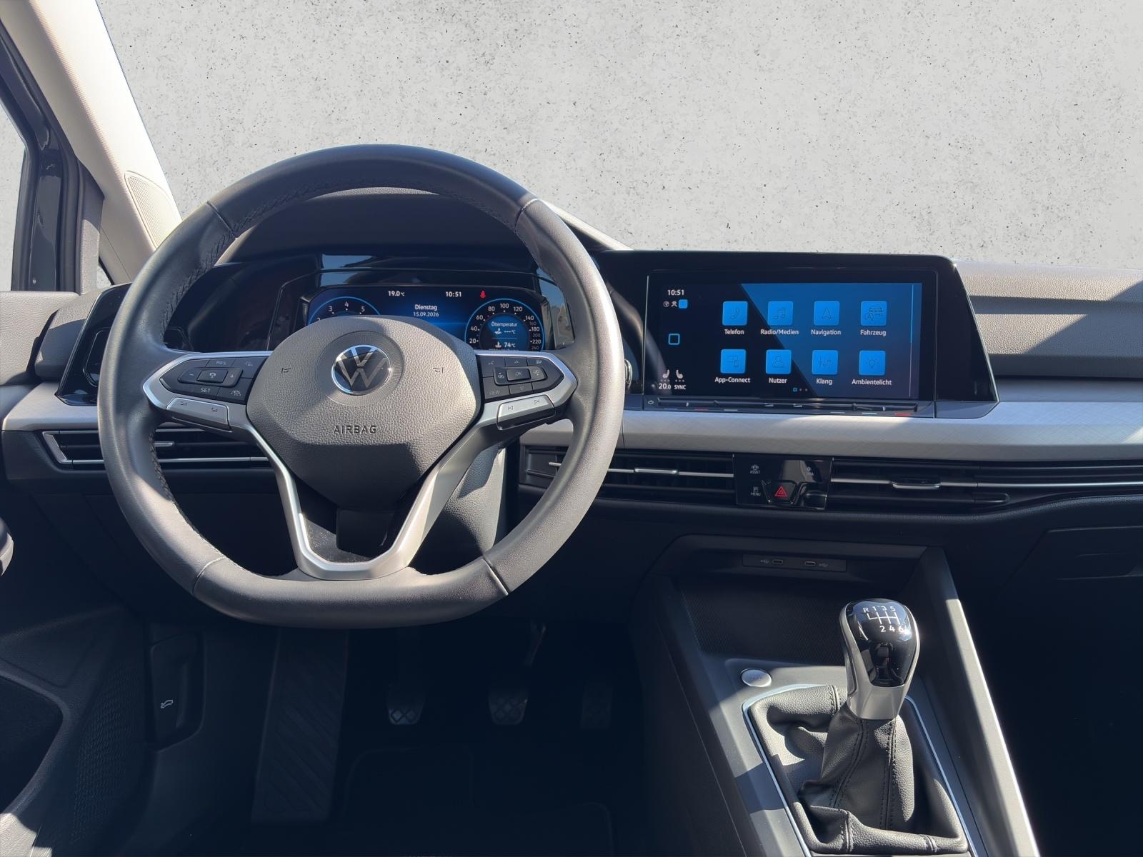 Volkswagen Golf VIII Var. Life, Navi, Matrix-LED, KLIMA LED, миниатюра 13