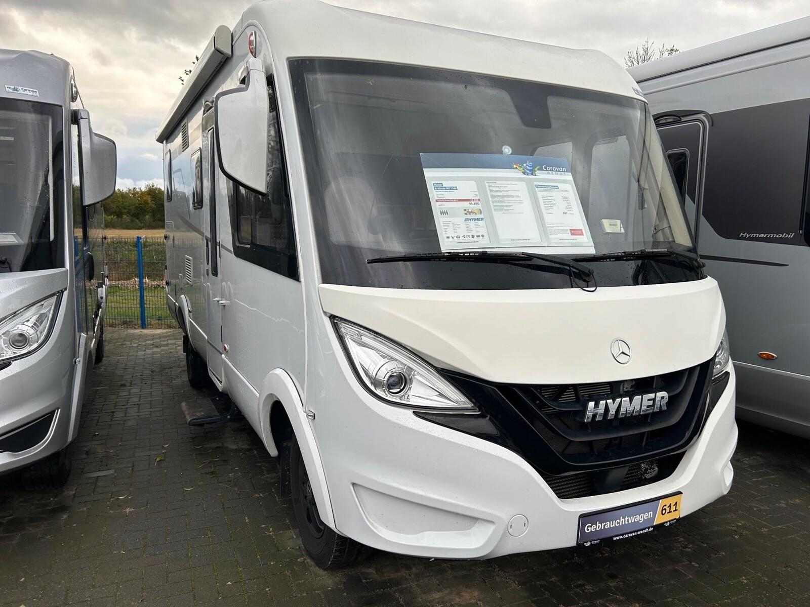 HYMER / ERIBA / HYMERCAR B-Klasse MC I 580 BMC Navi-Sat-TV-Solar-Inverter