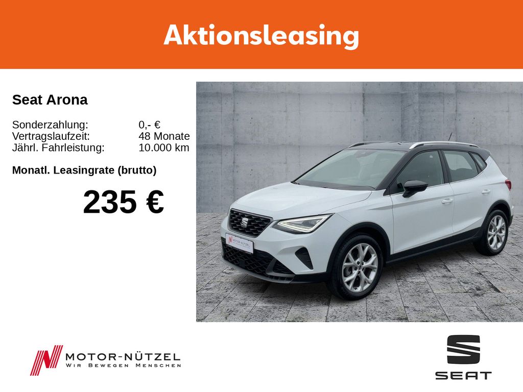 Seat Arona FR 116PS/ LED/ SHZ/ FullLink/ PDC/ DAB