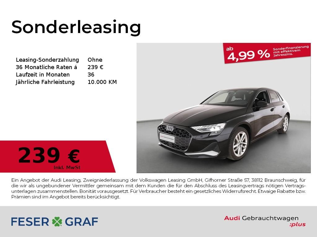 Audi A3 Sportback TFSI e Advanced virt.Cockpit/ LED/