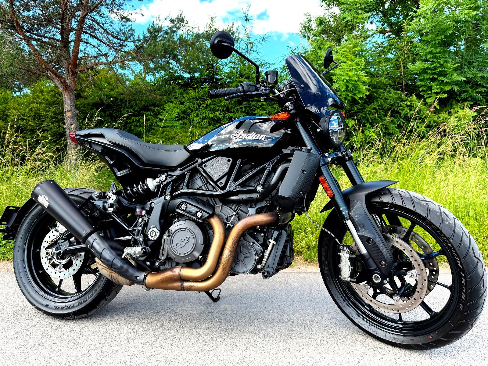 Indian FTR 1200 mit Dr.Jekill&Mr.Hyde wie Neu
